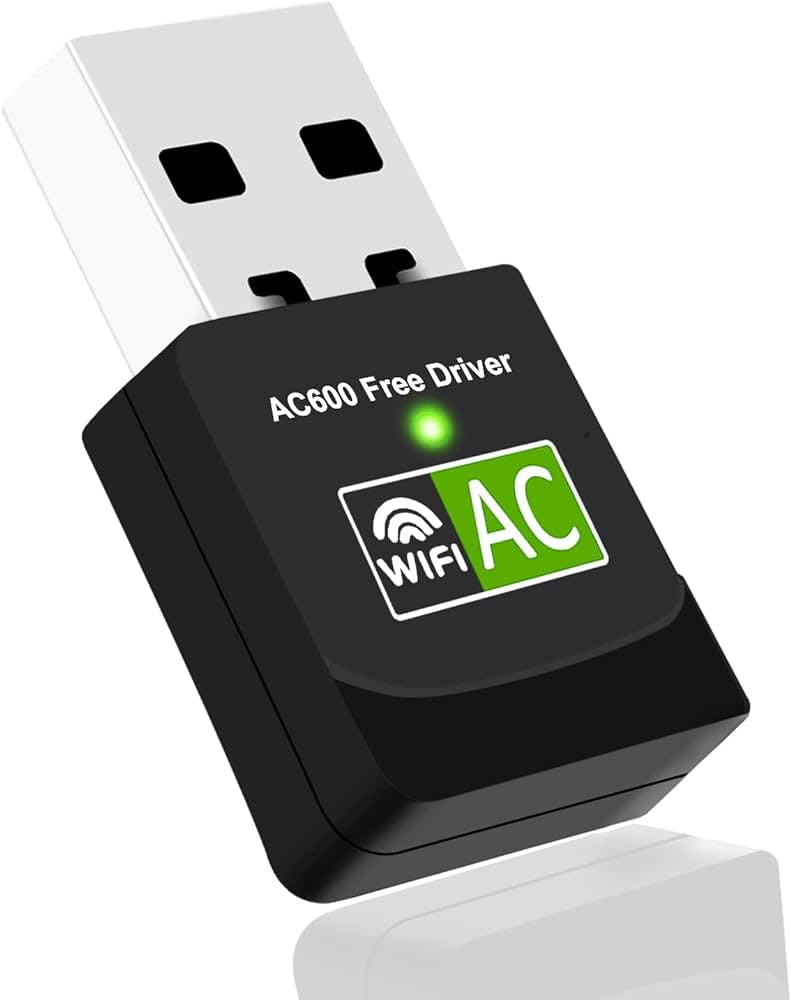 Only Adaptador USB Dongle Receptor Wifi 600Mbps