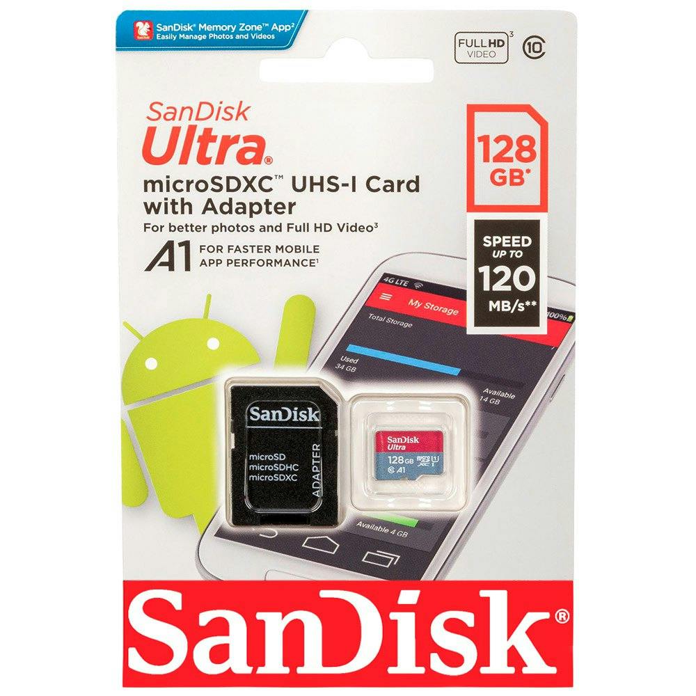SanDisk Micro SD 128GB C10 SanDisk Ultra