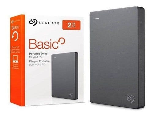 Seagate Disco Duro Portatil 2TB 3.0 Portable